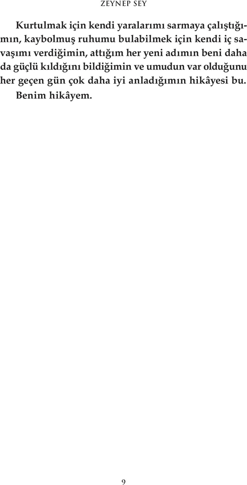 Mavinin Küçük Vedası (Karton Kapak) - Zeynep Sey