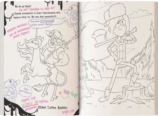 Disney - Bu Kitabı Boyamayın! Çünkü Lanetli!