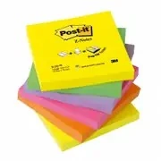 Post-it Yapışkanlı Not Kağıdı Z-Not 76x76 mm Neon Renkli 600'lü