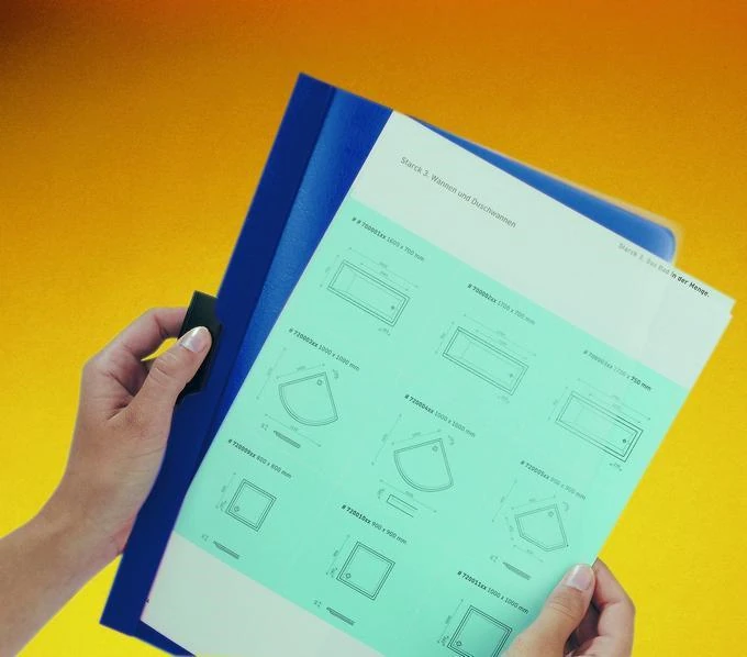 Durable Sıkıştırmalı Dosya Duraclıp 2200 30 Sf Kapasiteli Lacivert 2200-L