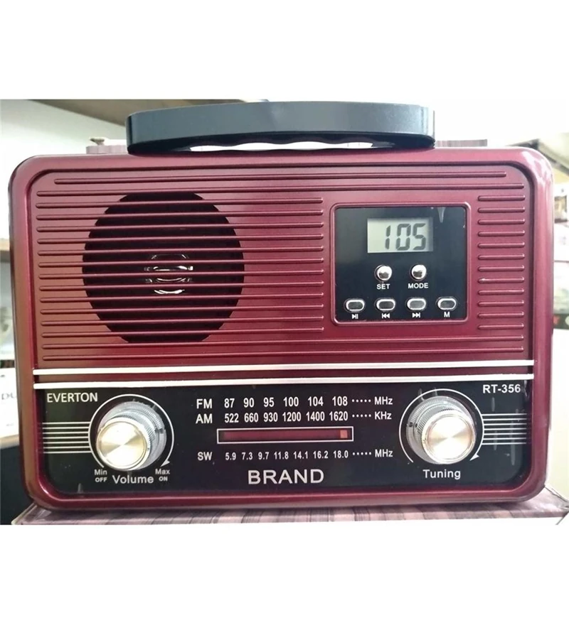 Everton RT-356 Bluetooth-USB-SD-FM Nostaljik Radyo