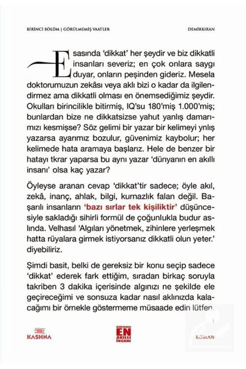 Bazı Sırlar Tek Kişiliktir