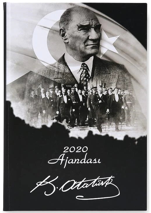 Liz Ajata 17X24 Kuşe Kapak Özel Atatürk Ajandası