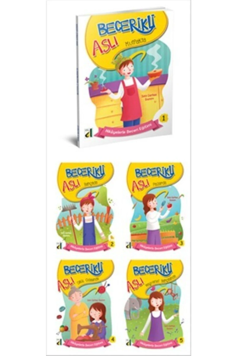 Becerikli Aslı Serisi (5 Kitap+HDS) - Sara Gürbüz Özeren
