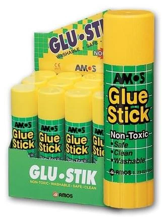 Amos Yapıştırıcı Stıck 35 Gr Beyaz Gsw35