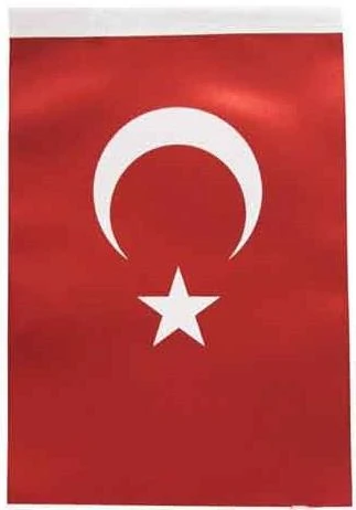 KALE BAYRAK TÜRK 30X45 ALPAKA