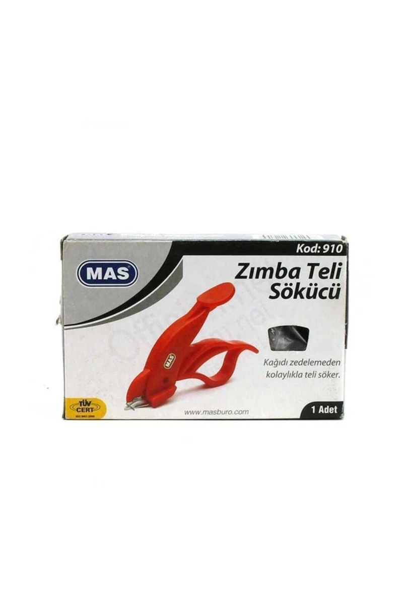 Mas 910 Zımba Teli sökücü (Pense Tipi) No:10, 24/6 Mavi