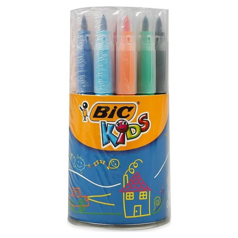 Bic 8289651 Vısa Fırça Uçlu Keçeli Boya Kalem 18Li