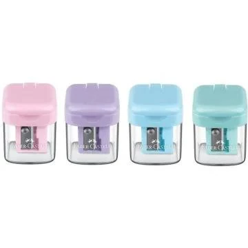 Faber Minibox Kalemtıraş Pastel Renkler