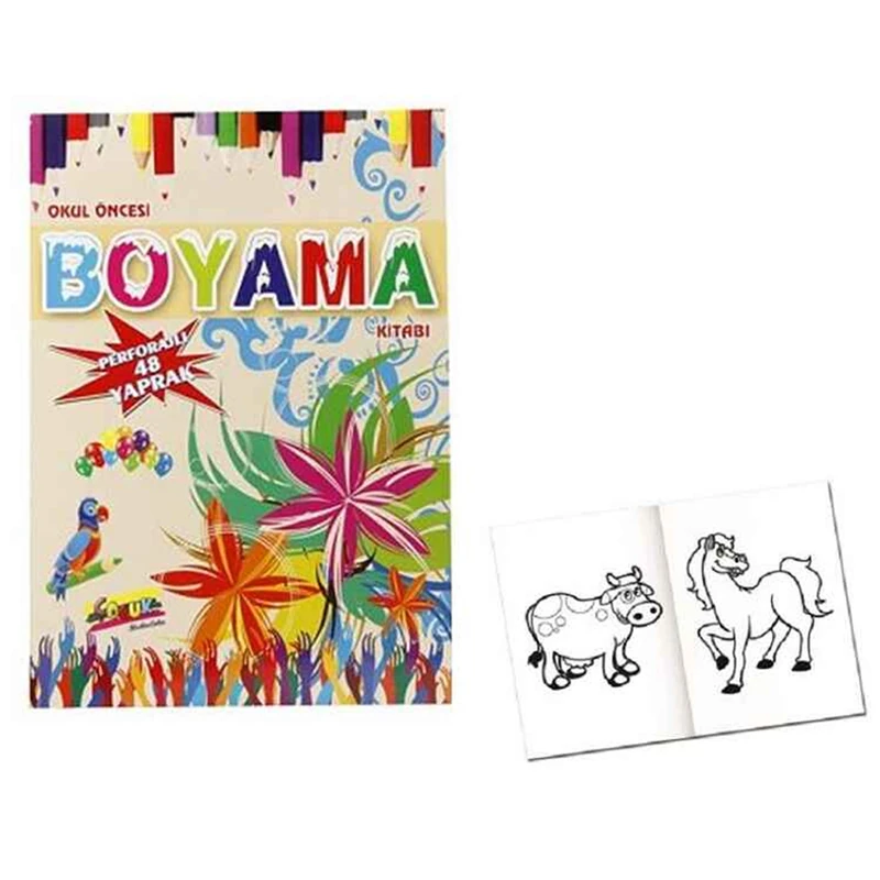 Keskin 241001-99 24*34 Ciltli Okul Öncesi Boyama