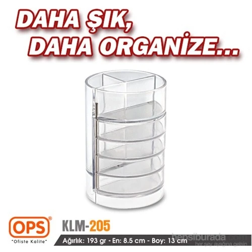 Ops KLM205CT Kalemlik (Şeffaf)