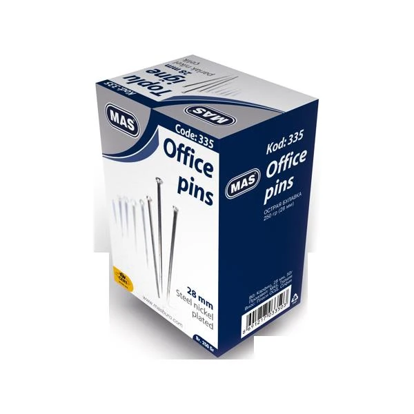 Mas Toplu İğne 28/250 Gr 335