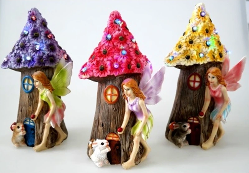 Giftpoint Gp-1375 Melek Çiçek Işıklı 3/S