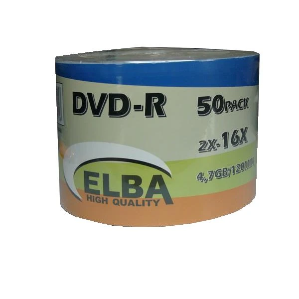Elba DVD-R 4.7 GB / 120 DK Shrink 50 Lİ