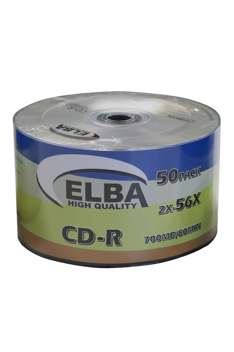 Elba Cd-R 700Mb-80Mın 56X 50Li Shrink