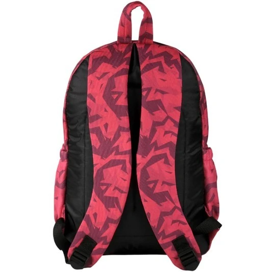 Me Çanta Galatasaray Lisanslı TORIA Desenli Kırmızı Sırt Çantası 3 Bölmeli 24510