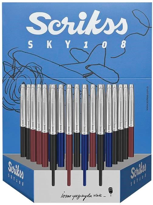 Scrıkss Tükenmez F108 Sky Stand 36 Lı
