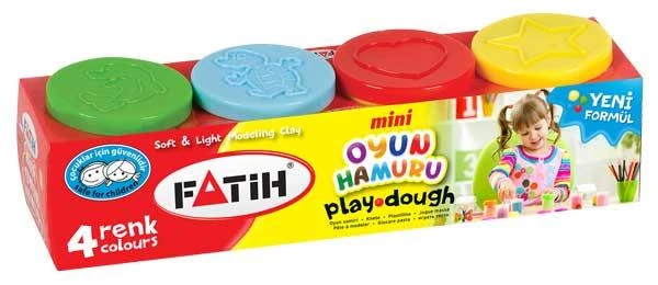 Fatih 50074 Mini Oyun Hamuru 4 Renk