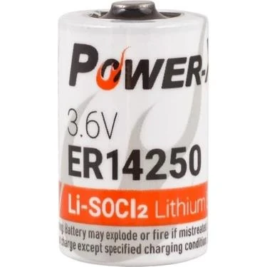 Power-Xtra 1/2AA ER14250 3.6 V Li-SOCI2 Lityum Pil
