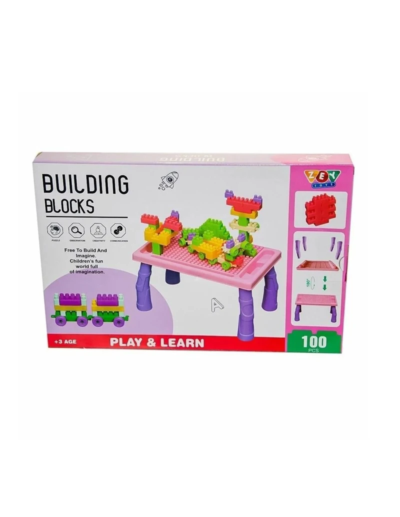 İnşa Blokları Kız Seti 100 Parça