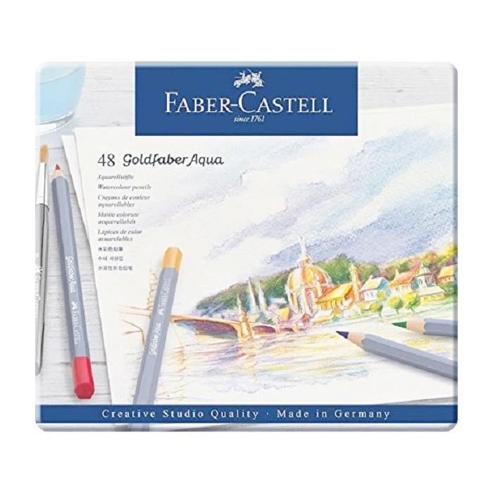 Faber Castell Goldfaber Aqua Kuru Boya Seti 48Li 114648