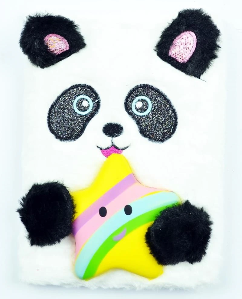 Unıck Color Hatıra Defteri Puffy Anımals Peluş Lüks 5529