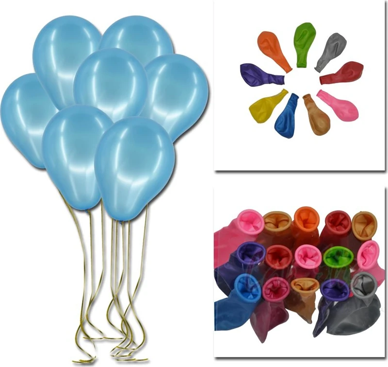 Nedi Pm-72014 Metalik Balon Açık Mavi 100Lü