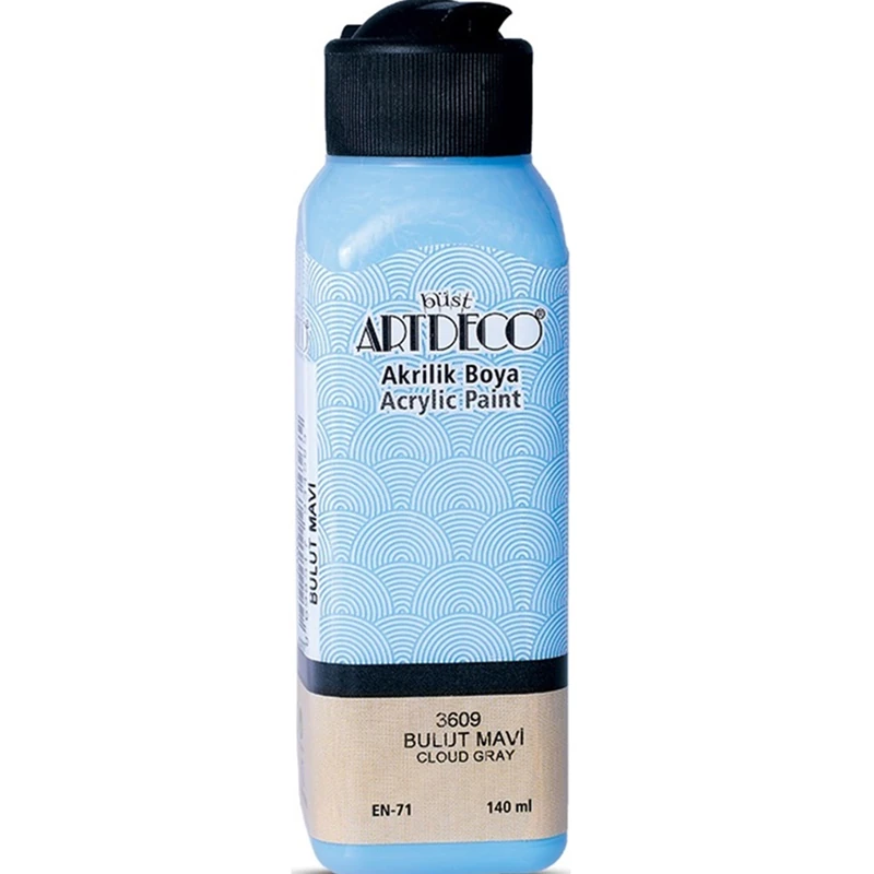 Artdeco Akrilik Boya 140 Ml Bulut Mavi Y-070R-3609