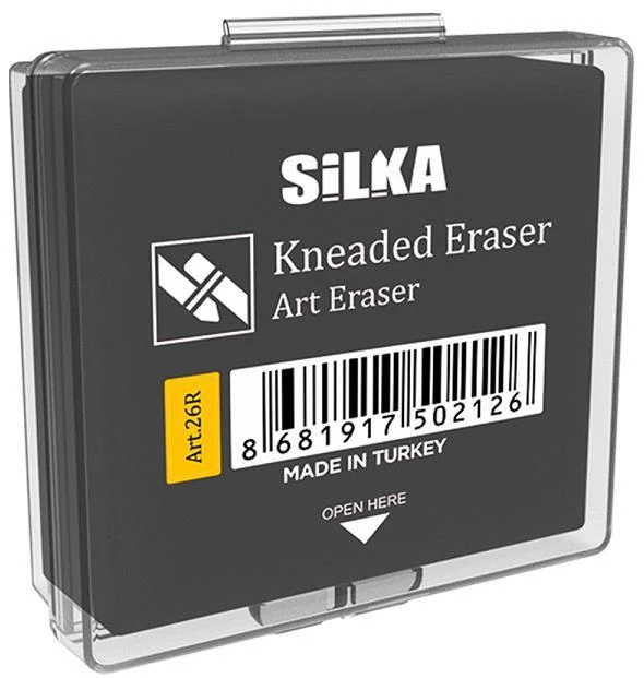 Silka Silgi Hamur Renkli 12 Li Art.26R