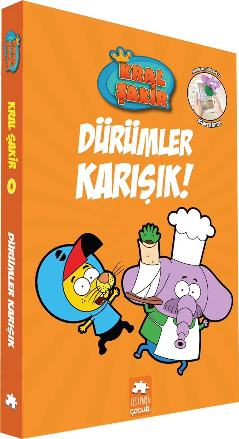 Kral Şakir 6: Dürümler Karışık (Ciltli) - Varol Yaşaroğlu