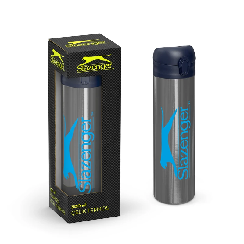 Yaygan 12920 Slazenger Pipetli Çelik Matara 500 Ml