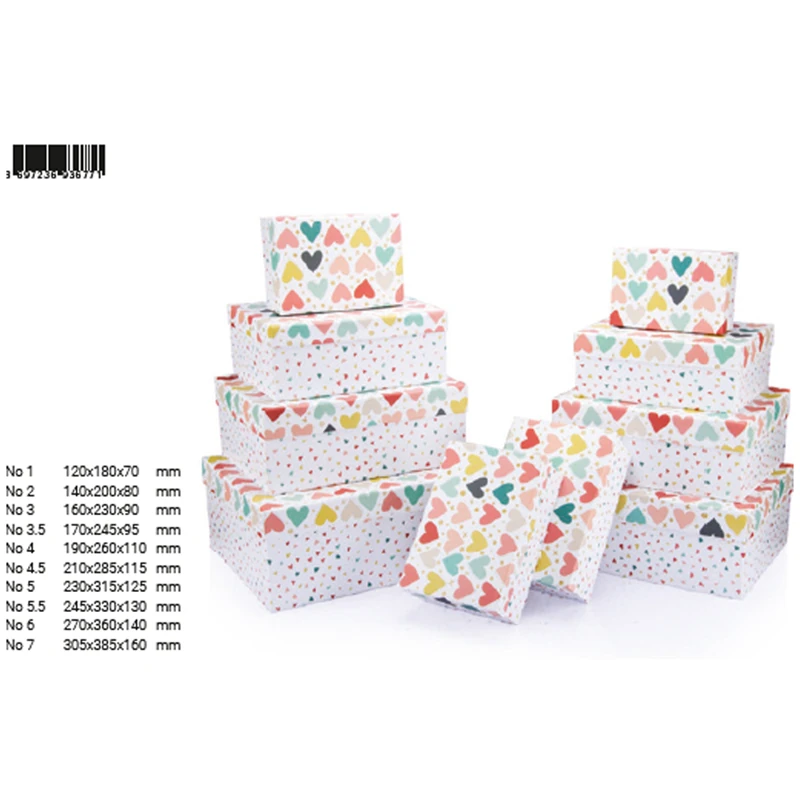 Gıpta Bx67710 Alegre Dikdörtgen 10Lu Kutu Seti