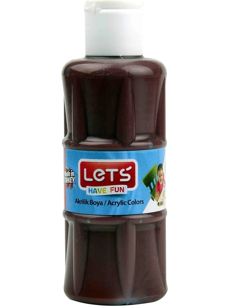 LETS AKRILIK BOYA 100 ML RENKLER FROM L-5751 TO L-5760 *.LETS-23kahverengi