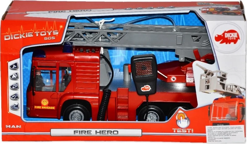 Dickie Simba İtfaiye Arabası Full Fonksiyon