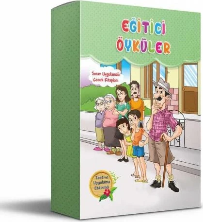 Eğitici Öyküler (8 Kitap Takım Kutulu)
