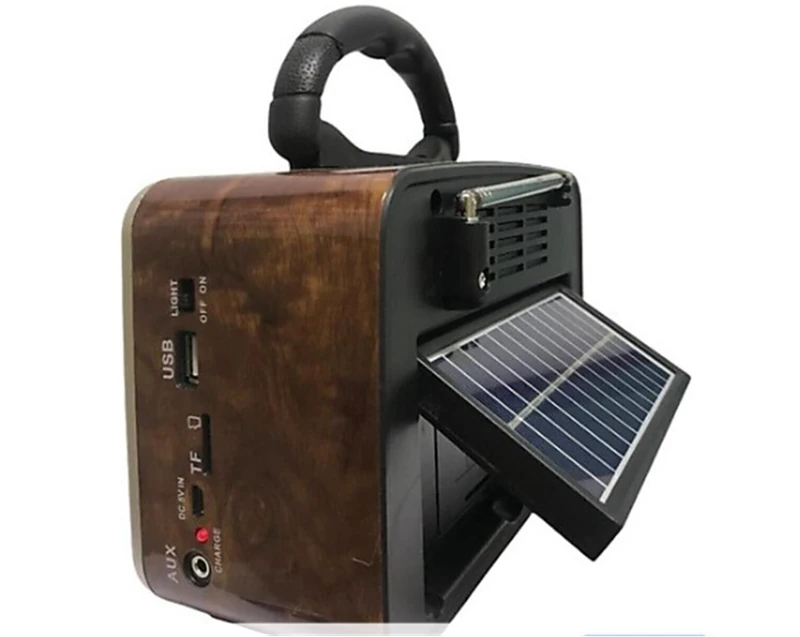 Everton Rt-849 Bluetooth Fm-Usb-Tf-Aux Şarjlı Nostaljik Radyo Güneş Panelli