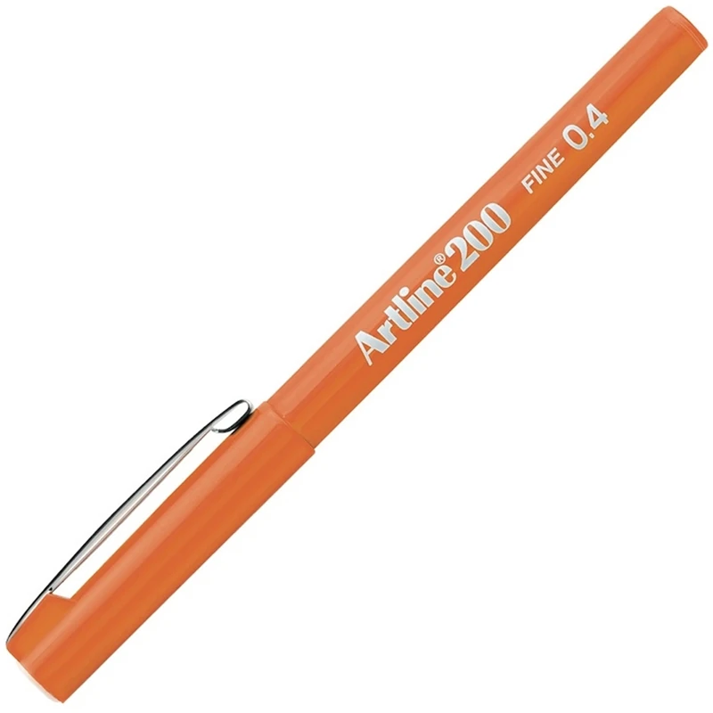 Artline Ek-200N Fine Keçe Uçlu Yazı Kalemi 0,4Mm Sarı