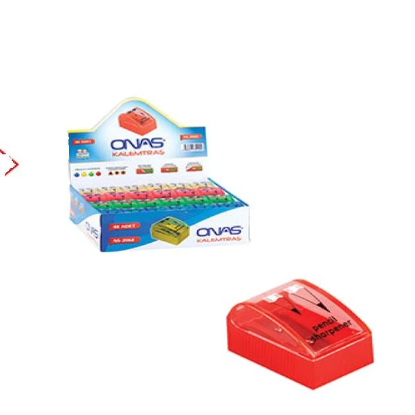 Onas Ns 2068-48 Çiftli Kapaklı Kalemtraş