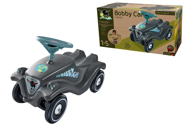 BIG Bobby Car Classic Eco Bingit Araba Gri