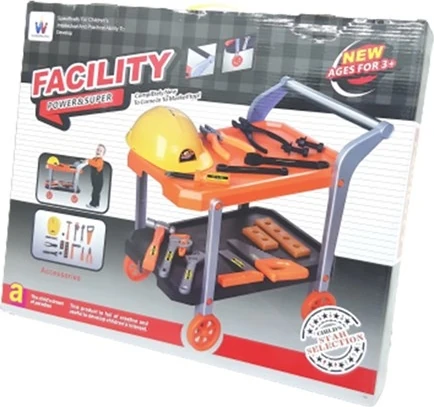 Samatlı Oyuncak El Arabalı Oyuncak Tamir Seti