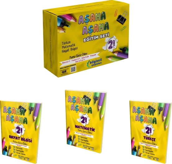 Bilgiseli Yayınları 2. Sınıf Aşama Aşama Eğitim Seti