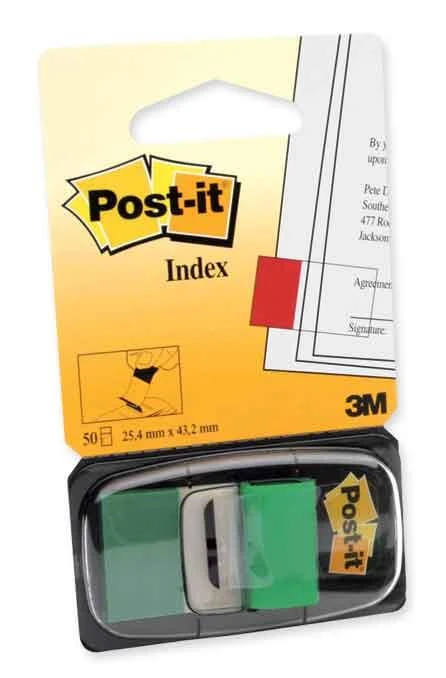 Post-It İşaret Bandı Yeşil 50 Yaprak 680-3