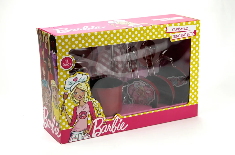 Vardem Oyuncak Kutulu 11 Parça Yapışmaz Tencere Takımı