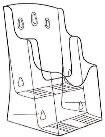 Mapi Broşür St A4 2 Cep Masaüstü 538 05 42