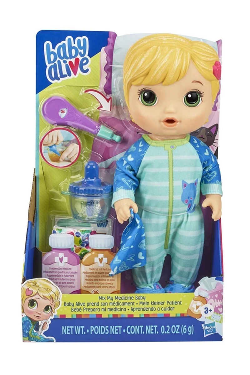 Hasbro E6937 Baby Alıve Bebeğim Hasta Oldu - Sarışın*2