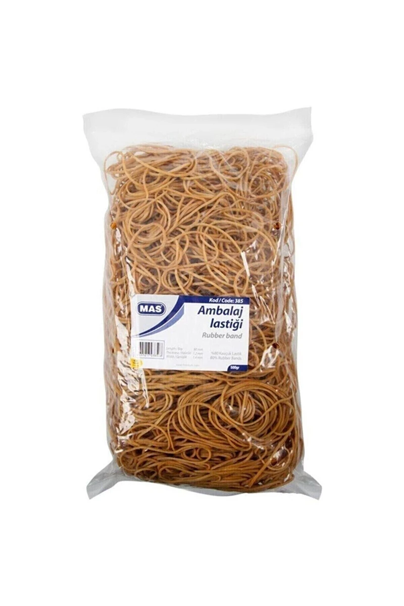 Mas Ambalaj Lastiği 500Gr %80 Kauçuk Midi 385
