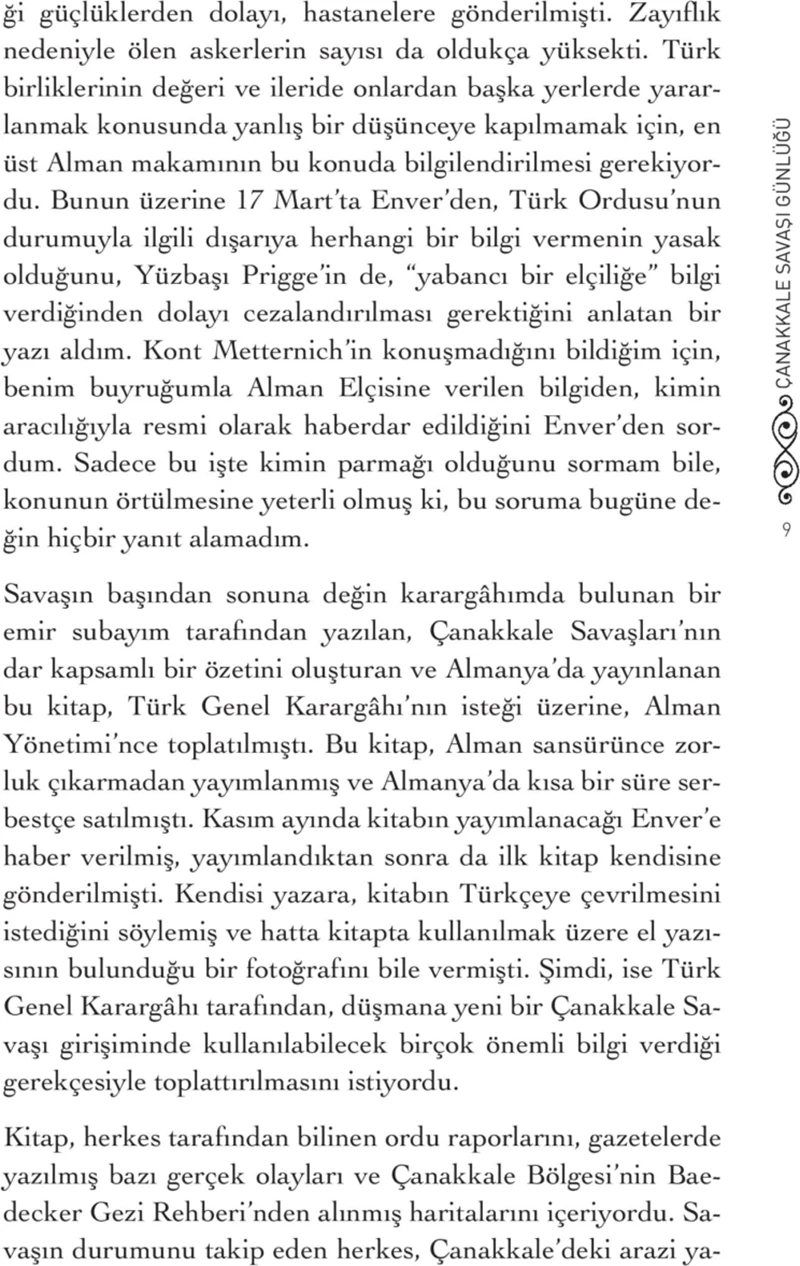 Çanakkale Savaşı Günlüğü - Gün Gün Saat Saat Çanakkale-İsmail Bilgin
