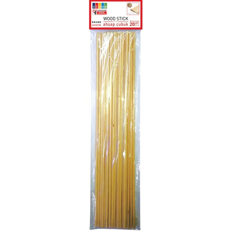 Südor Çubuk Ahşap 30Cmx4Mm 18 Li Bs135