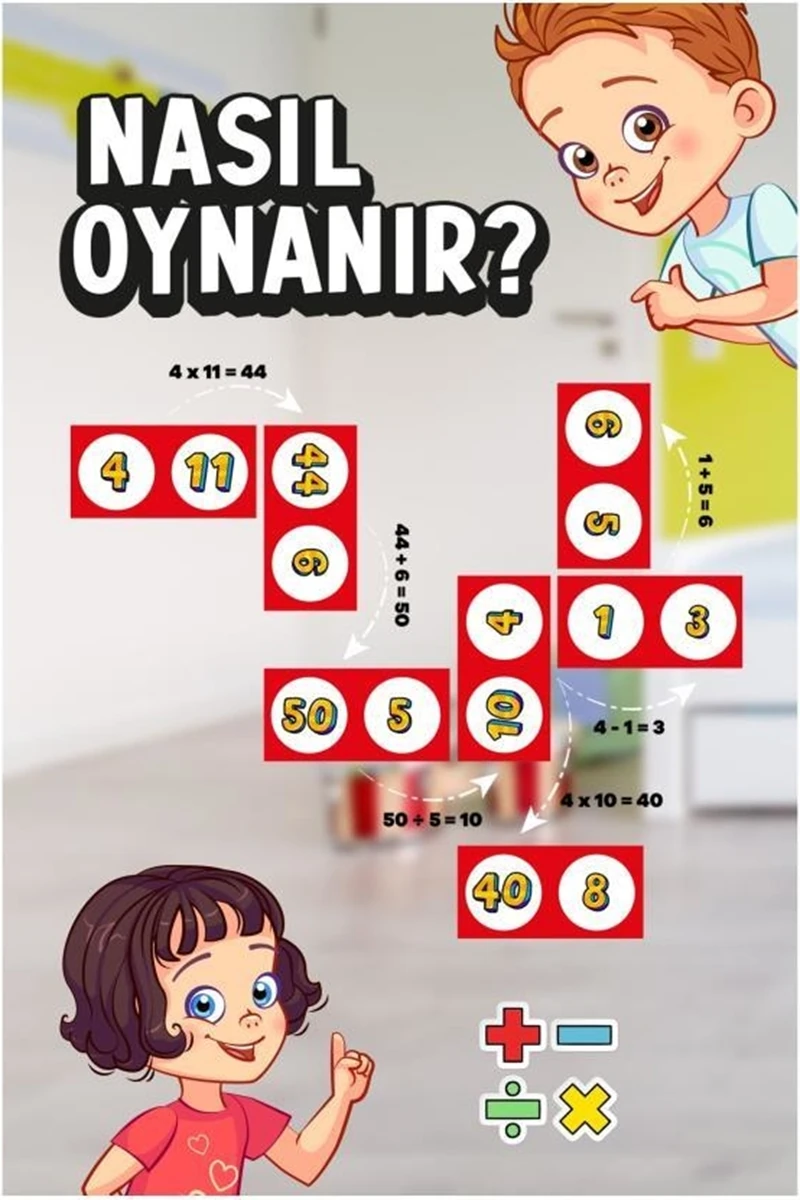 Oyunzu 4 Işlem Matematik Oyunu