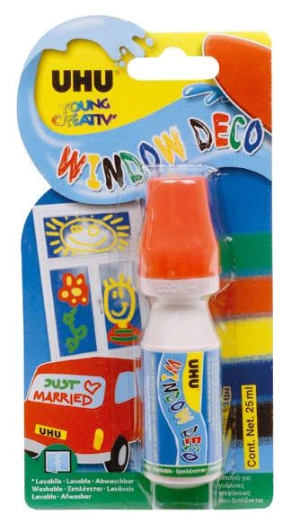 Uhu Cam Süsleme Boyası 25 Ml Kırmızı Uhu38975